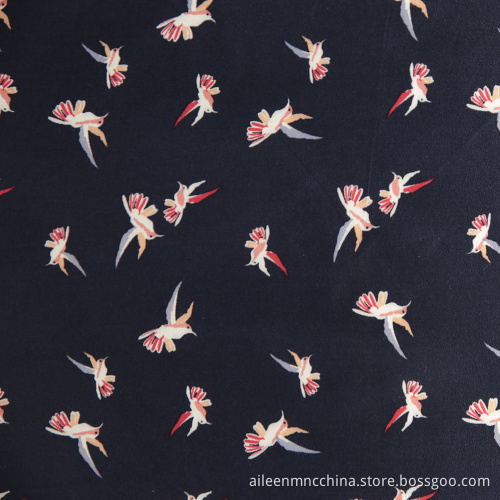 viscose rayon reactive print fujet crepe Fabric